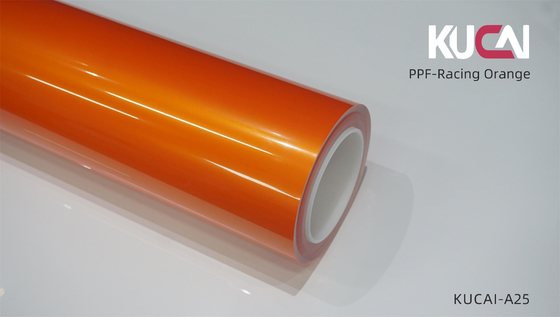 Υγρασία TPU Racing Orange PPF Roll Προστατευτική ταινία βαφής αυτοκινήτων