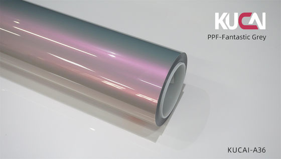Φόρμα προστασίας βαφής οχημάτων TPU PPF Φανταστικό γκρι χρώμα